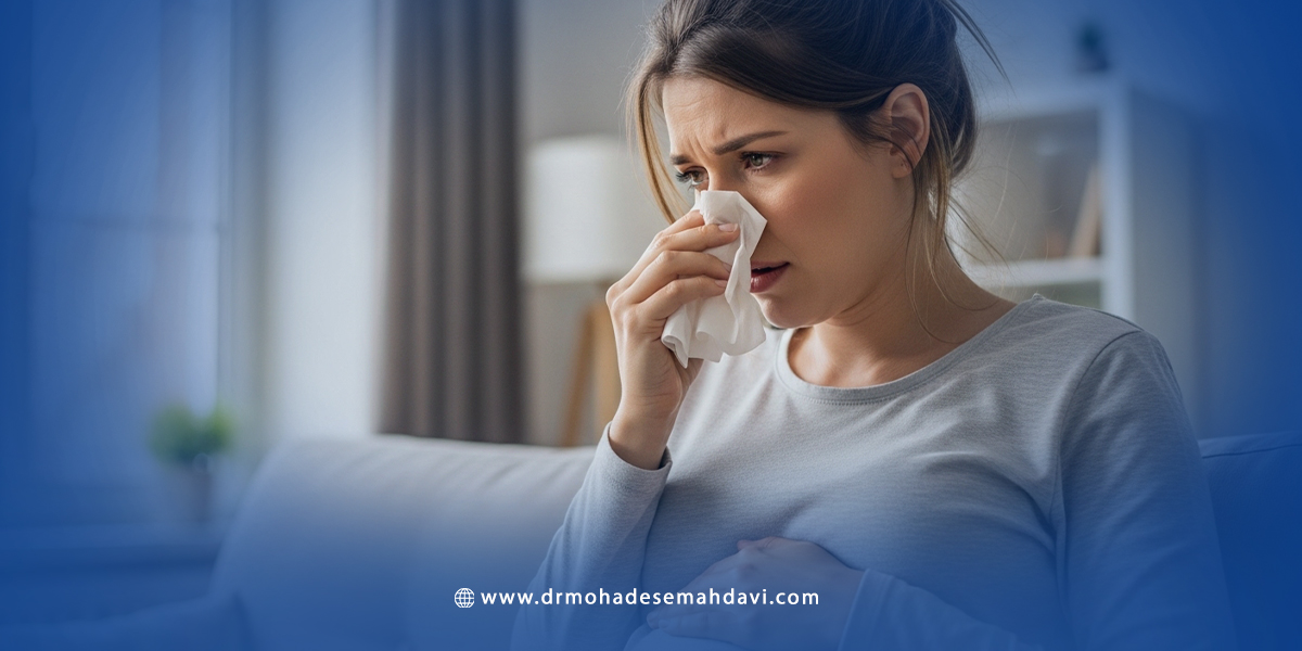علائم آلرژی در بارداری